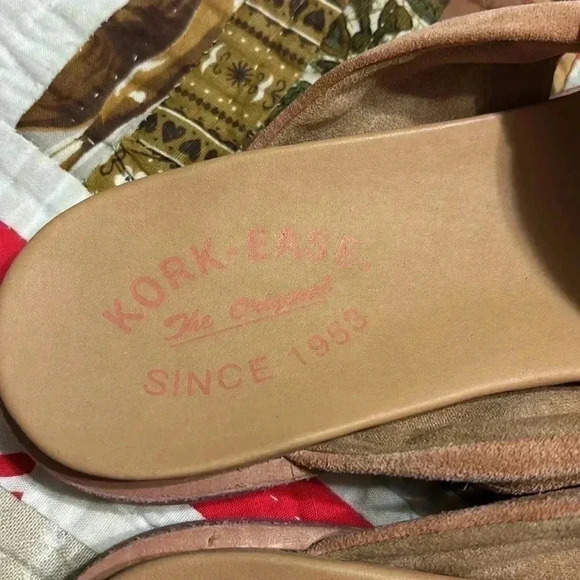 Kork-Ease Zel in Orange Suede - Picture 5 of 7